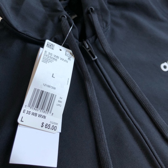 Adidas Lightweight Windbreaker Jacket - Picture 3 of 3